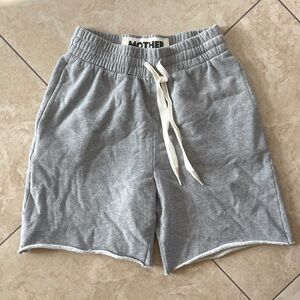 MOTHER Gray Athletic Shorts